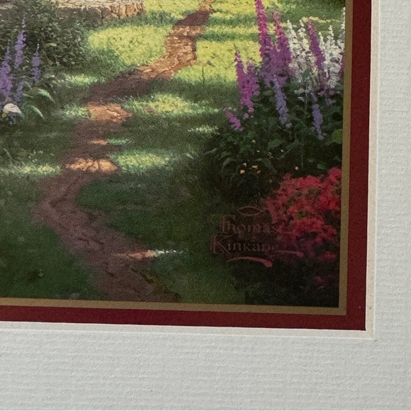 Thomas Kinkade The Garden of Prayer Lithograph Size 11 x 14 inch (27.9 x 35.6cm) - Picture 5 of 5